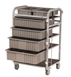 PPE Supply Cart - Wide/Lockable